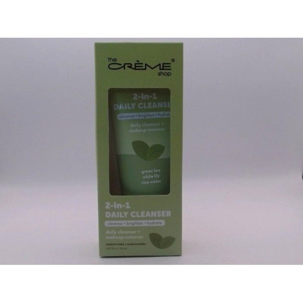 The Creme Shop - 2 in 1 Daily Cleanser, 5.07 Fl Ozm BRAND NEW IN BOX